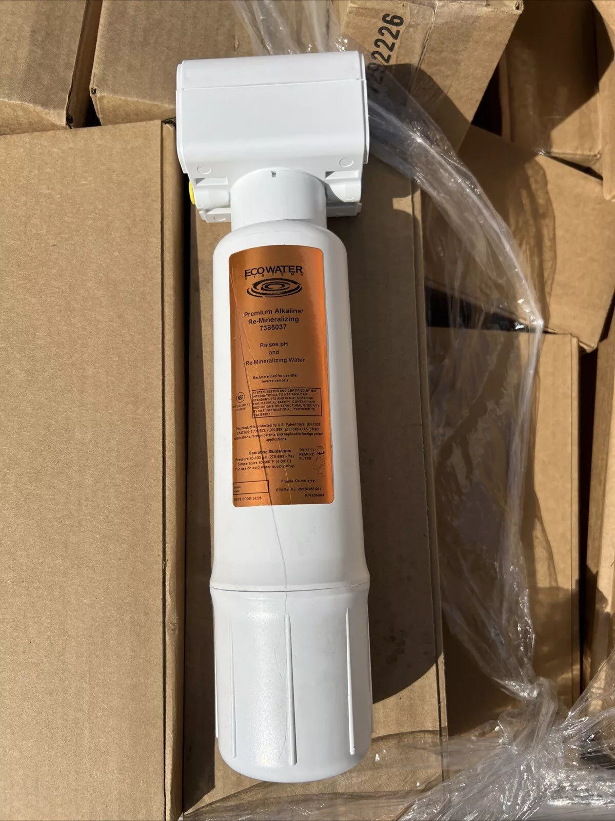 Ecowater 7384992 Filter Premium Alkaline / Re-Mineralizing Water System EACW